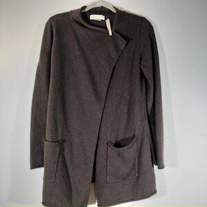 Michael Kors Asymmetrical Wrap Cardigan – Luxurious Alpaca Blend